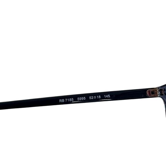 Lot of 2 Designer Eyeglass Frames Ray-Ban RB7185 5995 52□18 145 & Ralph Lauren - Picture 7 of 15